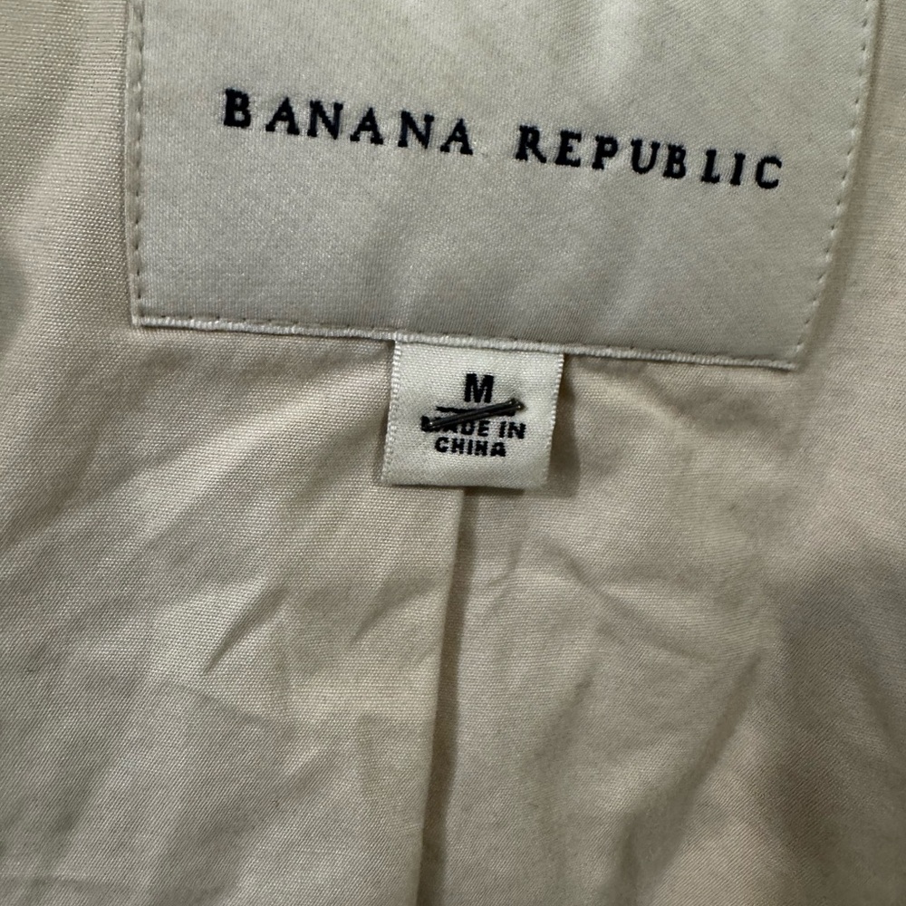 Banana Republic Cream Ruffle Blazer - Picture 3 of 7